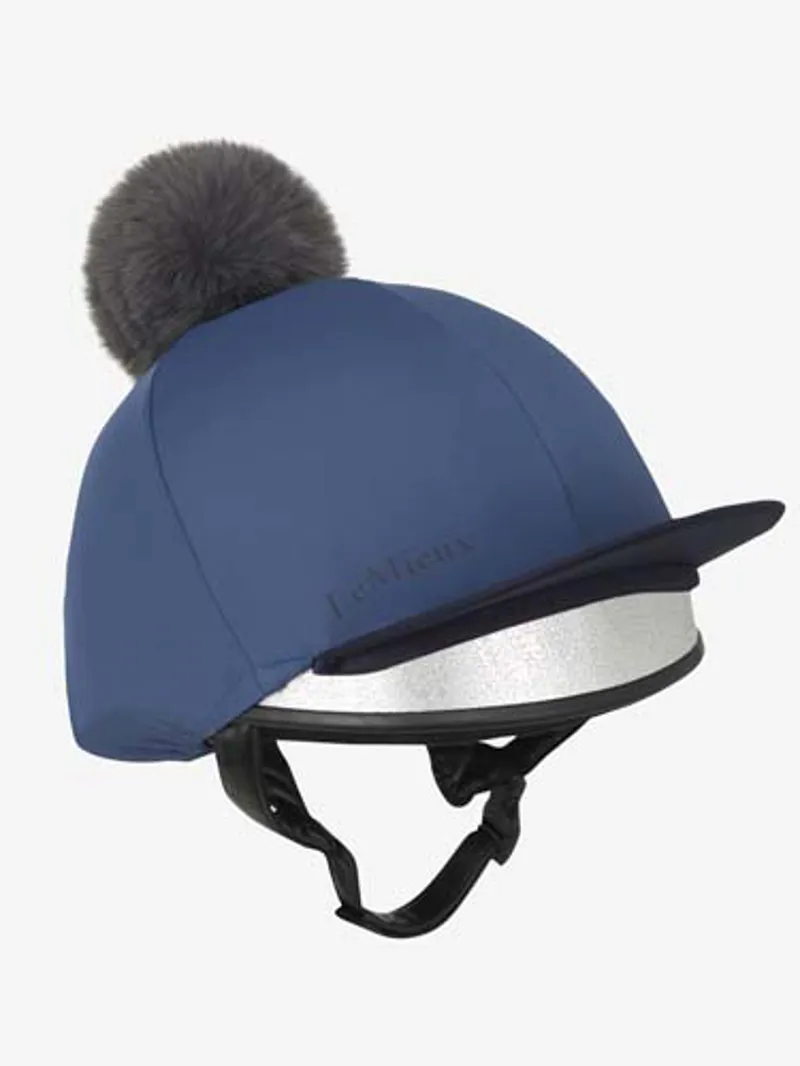 LeMieux Pom Hat Silk in Atlantic